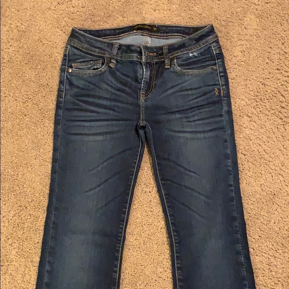 Genetic Denim blue jeans size 24 “the Riley”